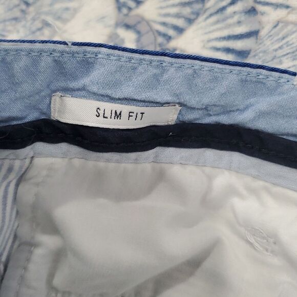 Nautica Men’s Coastal Theme 100% Cotton Deck Shorts Navy Size 40 - Picture 5 of 5